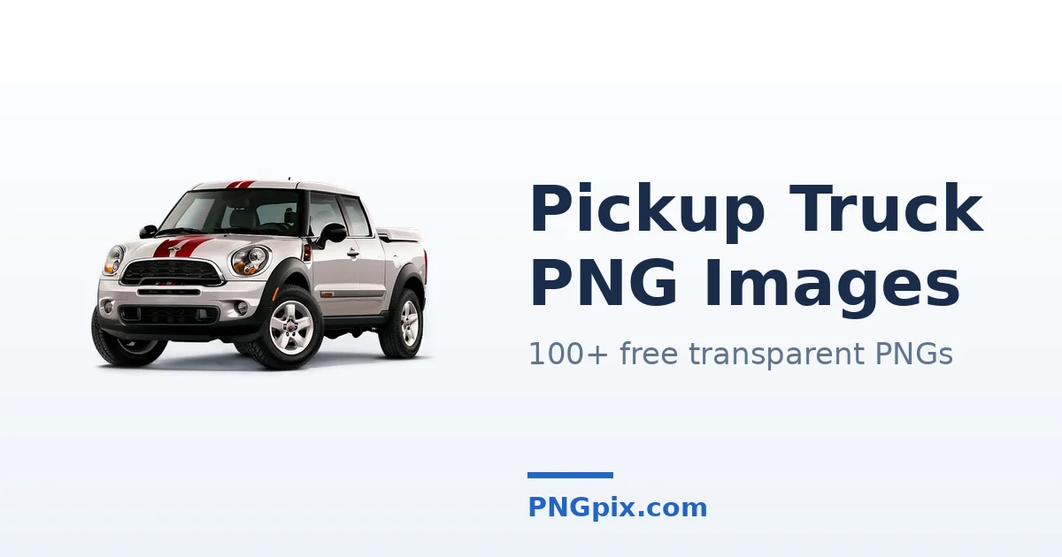 Pickup Truck PNG images