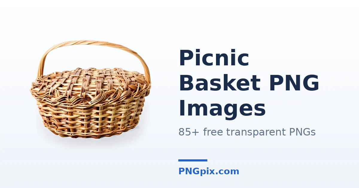 Picnic Basket PNG images