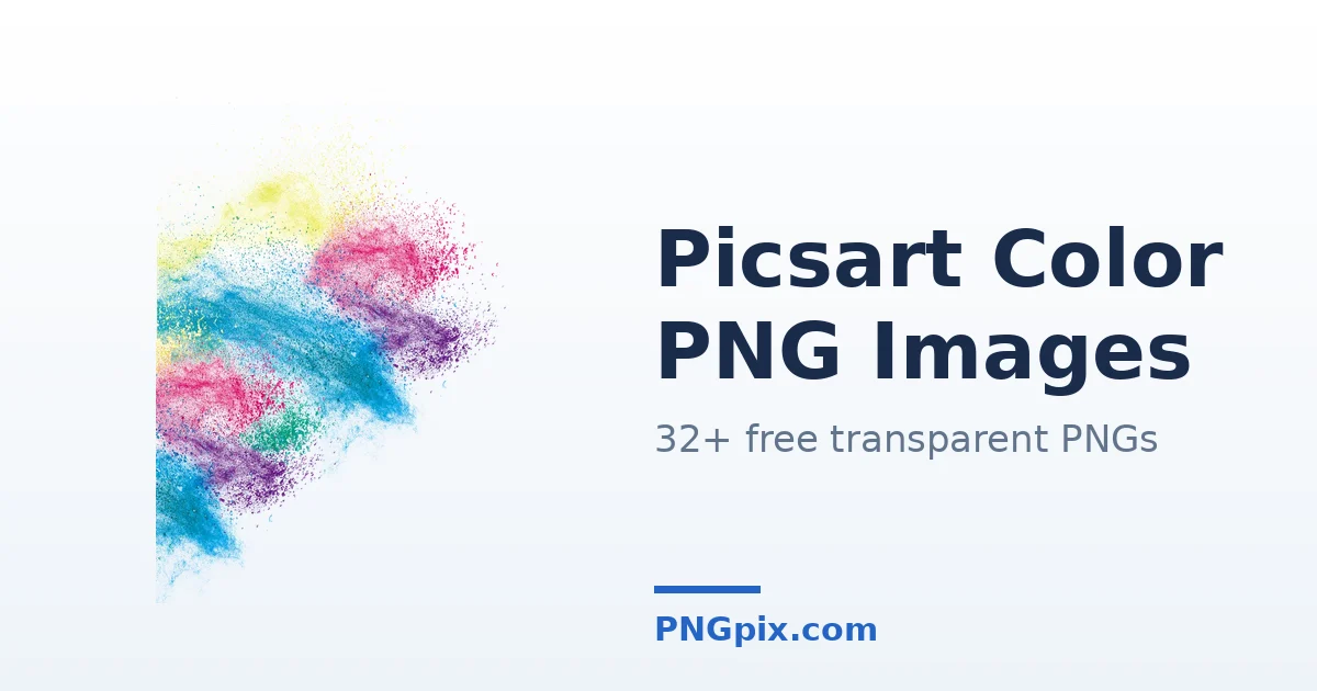 Picsart Color PNG images