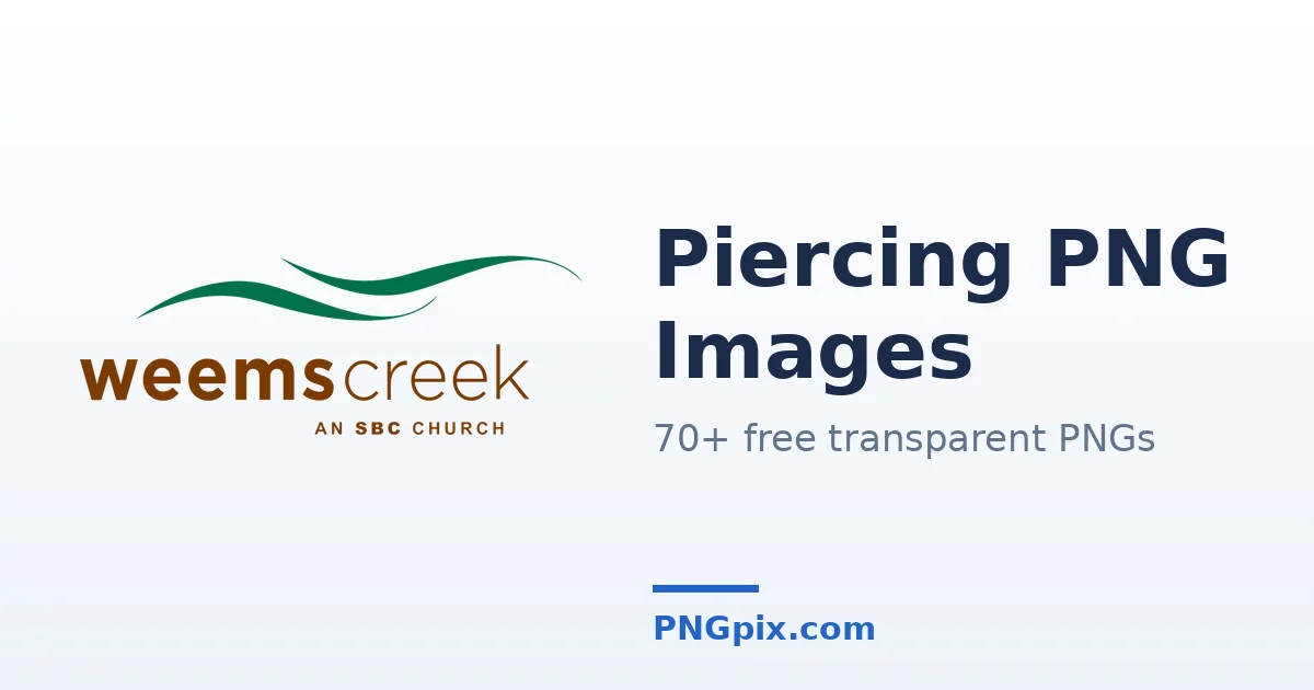 Piercing PNG images