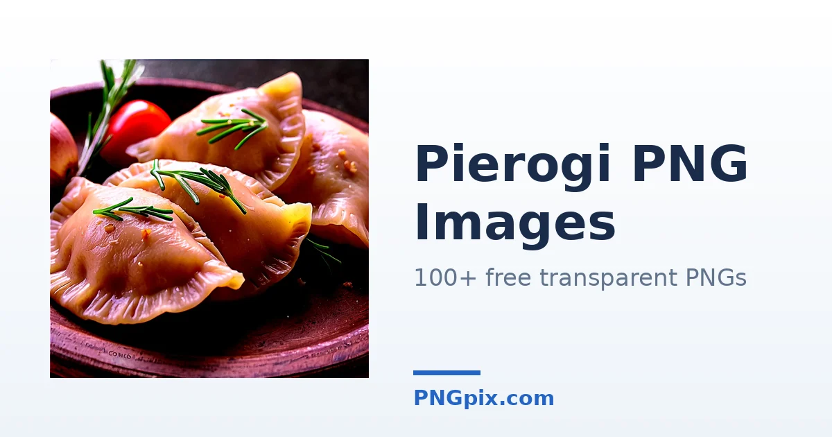 Pierogi PNG images