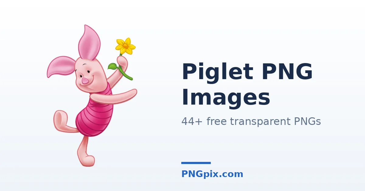 Piglet PNG images