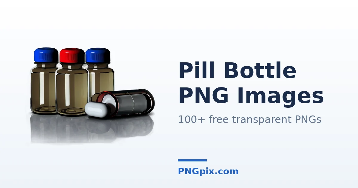 Pill Bottle PNG images
