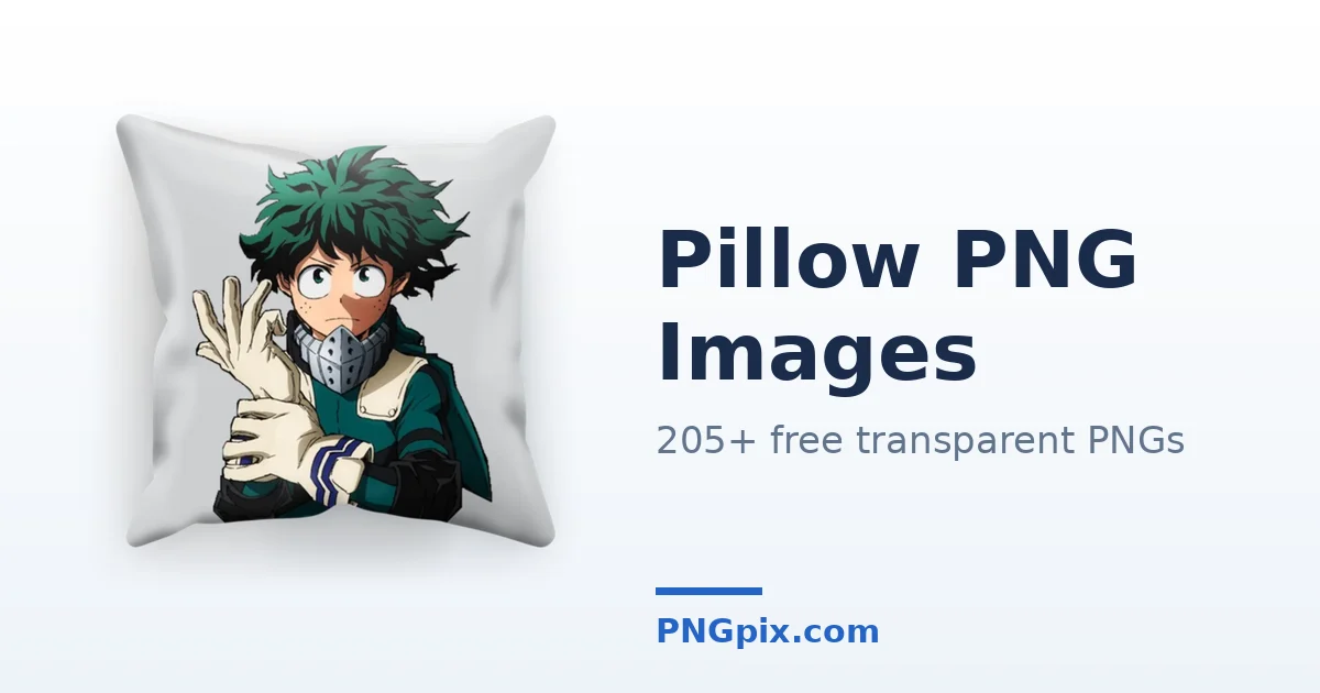 Pillow PNG images