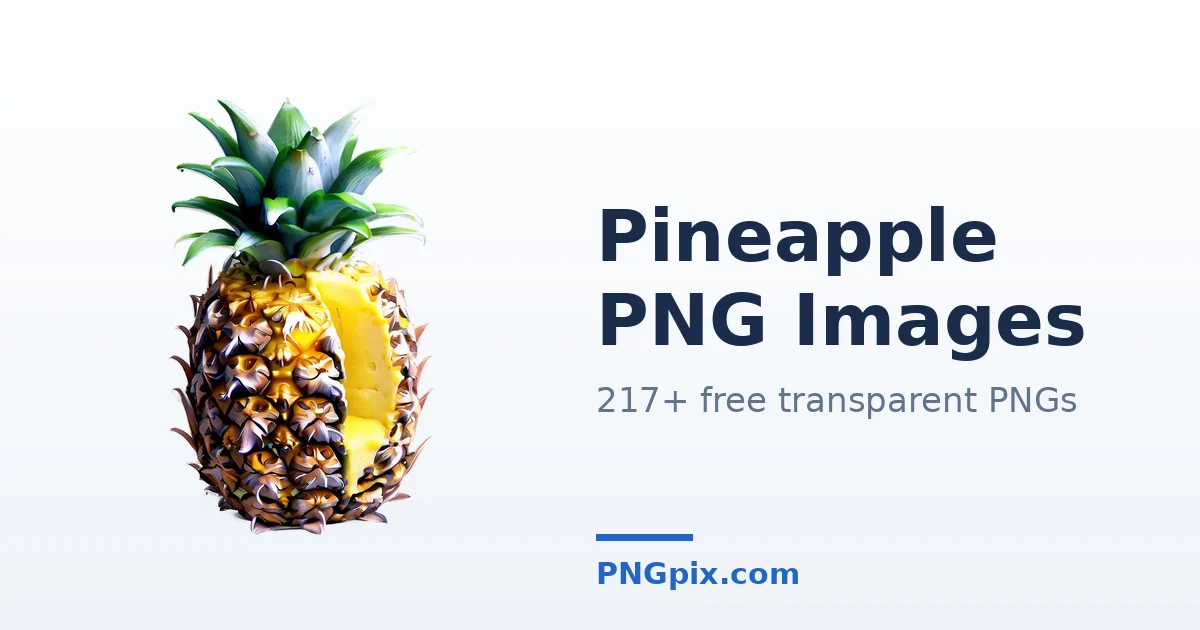 Pineapple PNG images