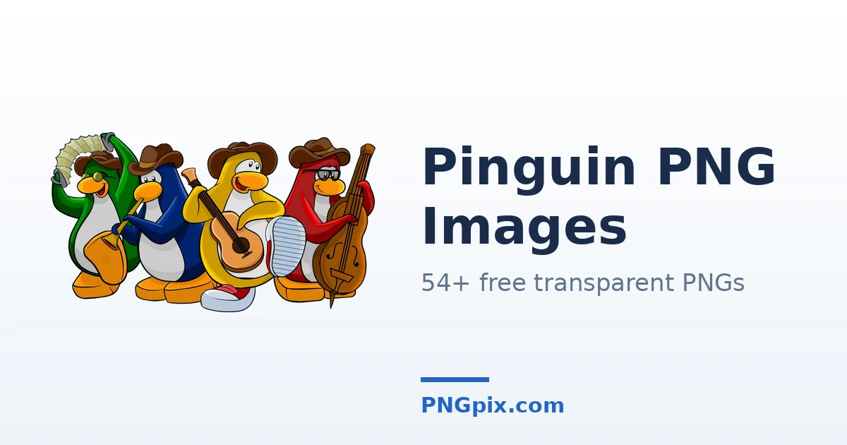 Pinguin PNG images