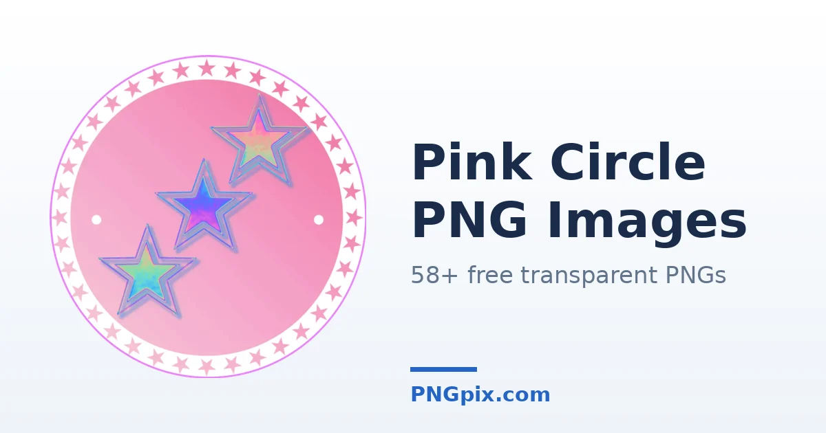 Pink Circle PNG images