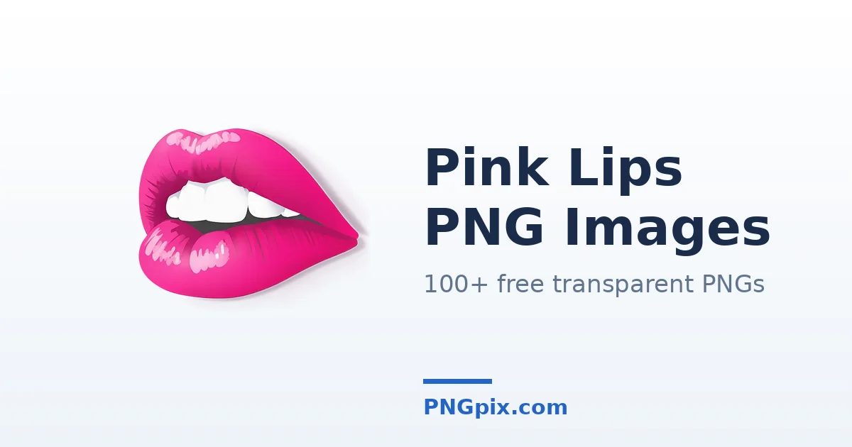 Pink Lips PNG images