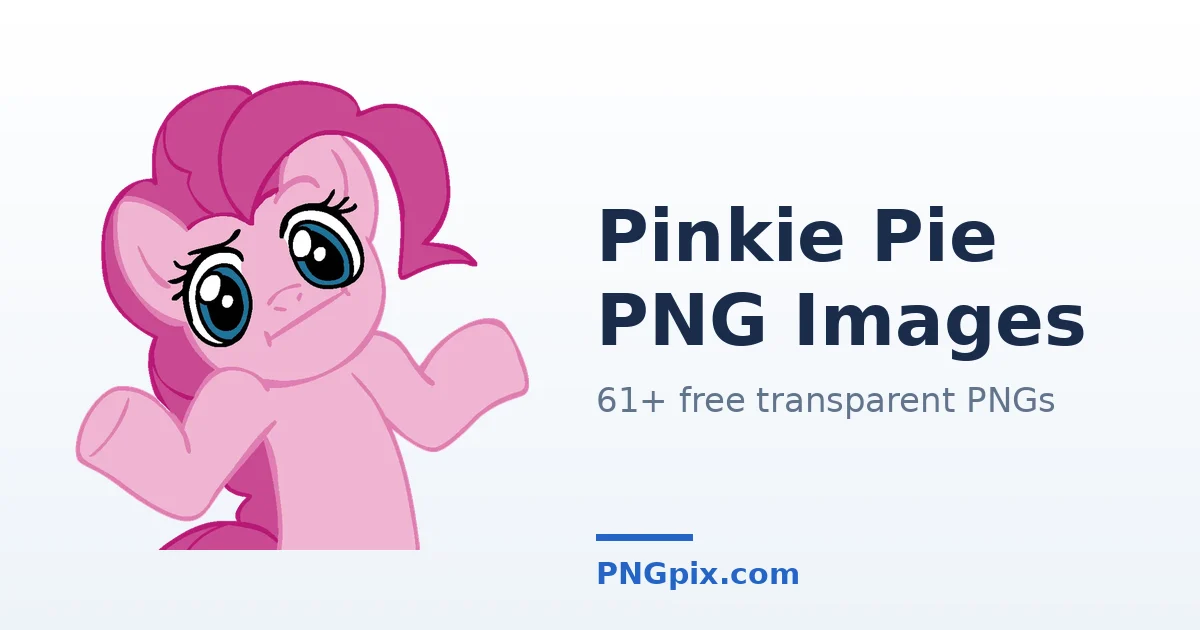 Pinkie Pie PNG images