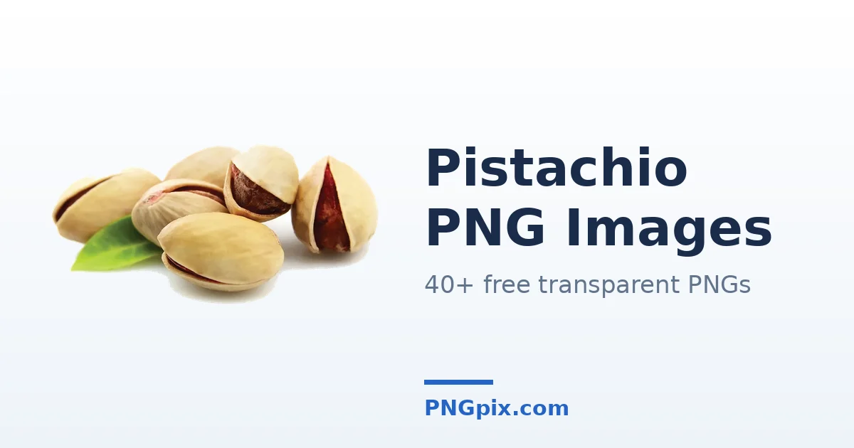 Pistachio PNG images