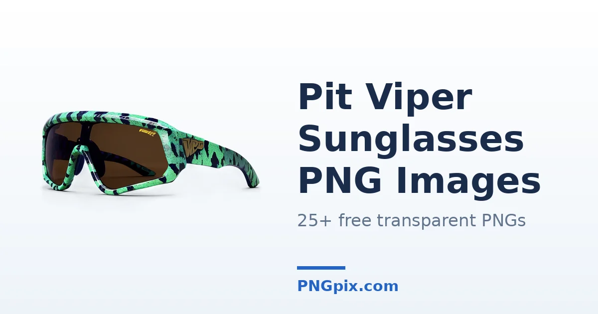 Pit Viper Sunglasses PNG images