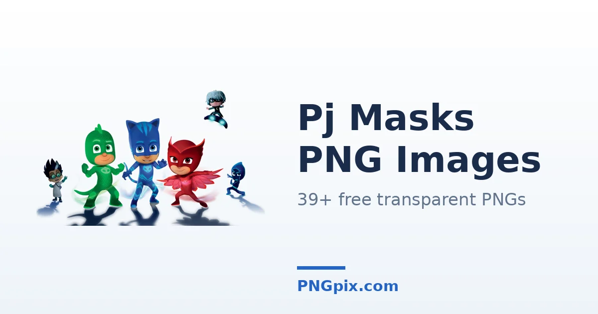 Pj Masks PNG images