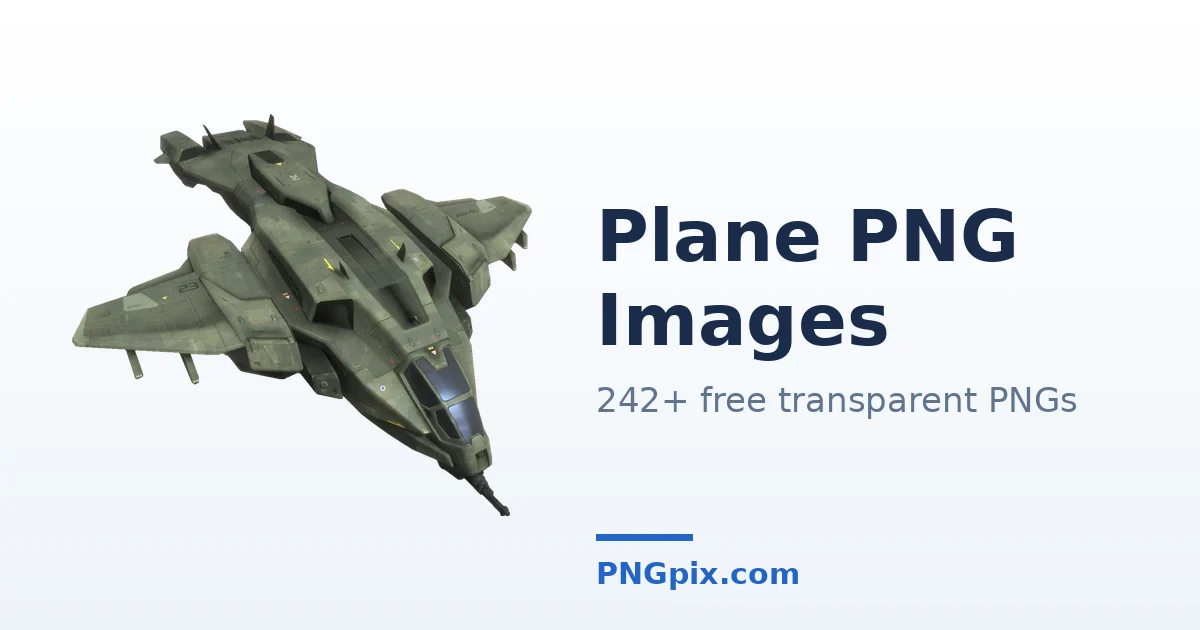 Plane PNG images