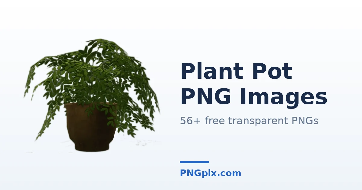 Plant Pot PNG images