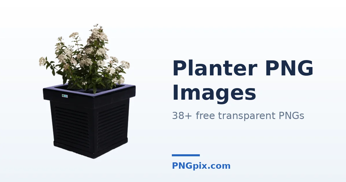 Planter PNG images