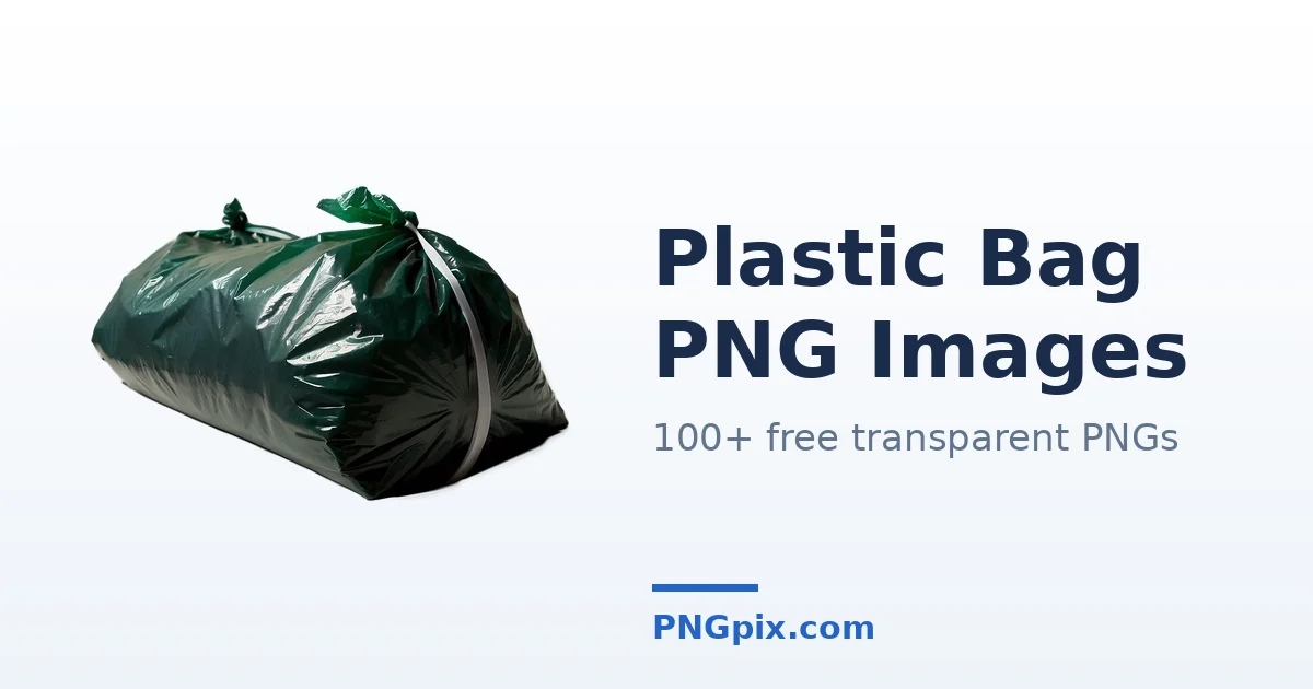 Plastic Bag PNG images