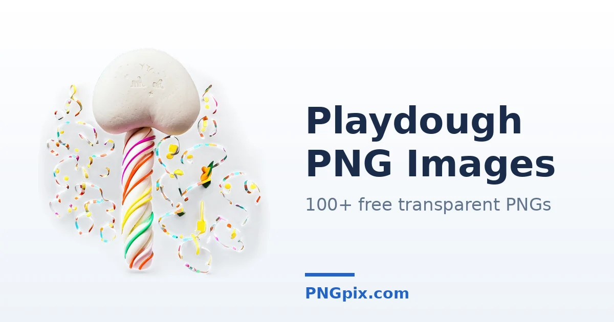 Playdough PNG images