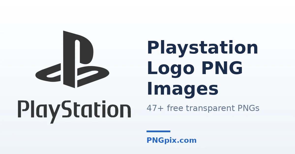 Playstation Logo PNG images