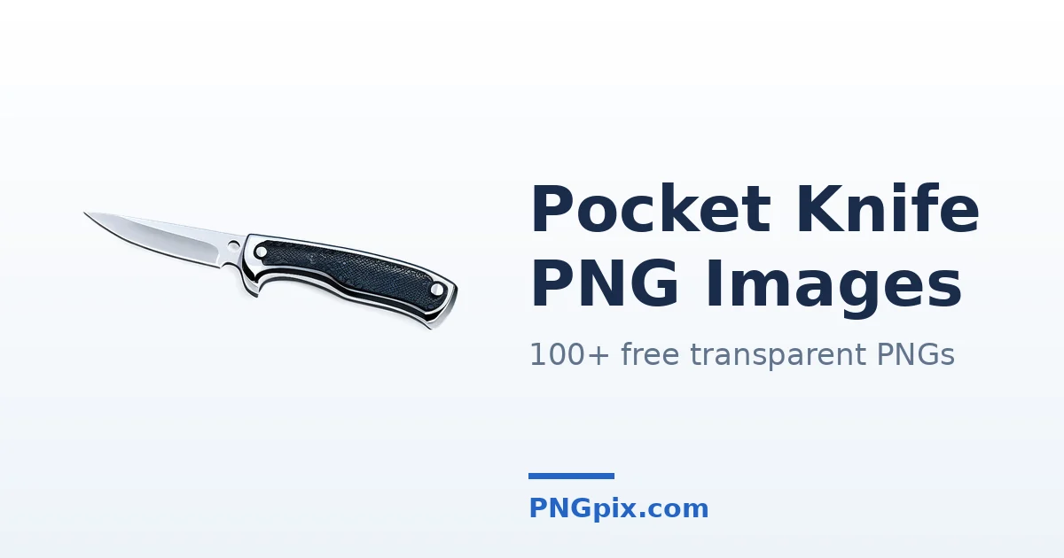 Pocket Knife PNG images