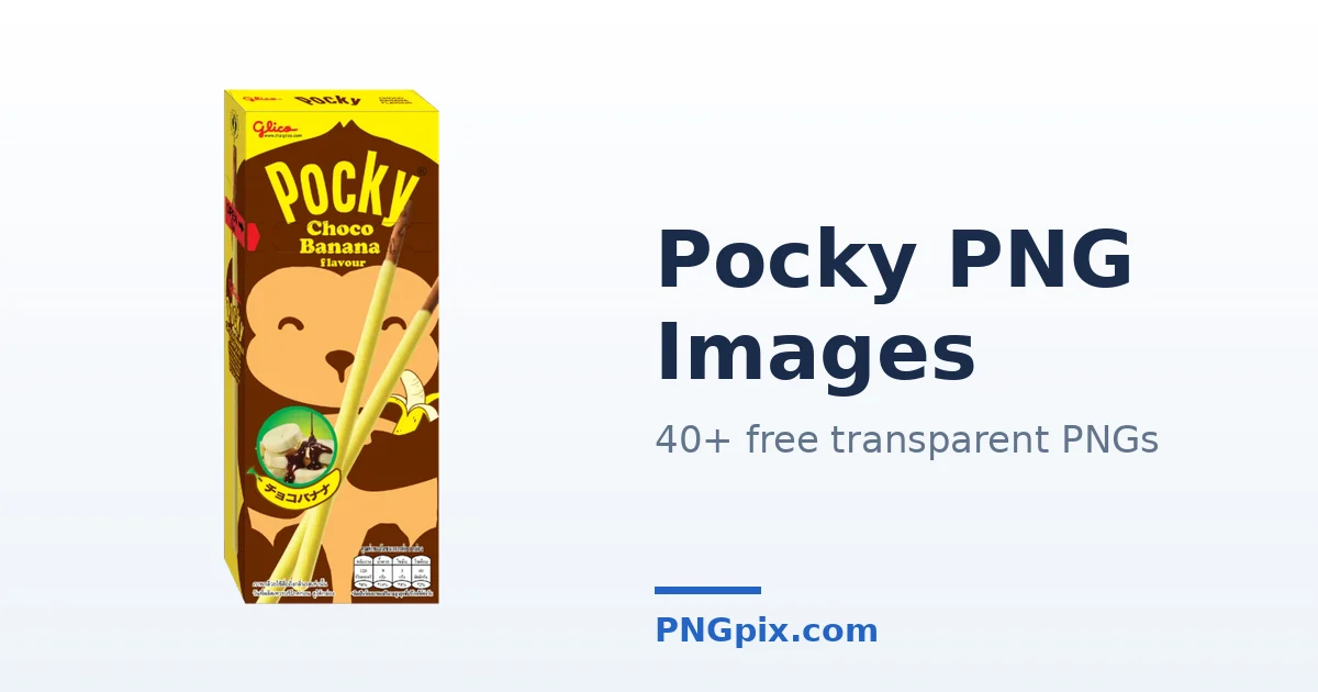 Pocky PNG images