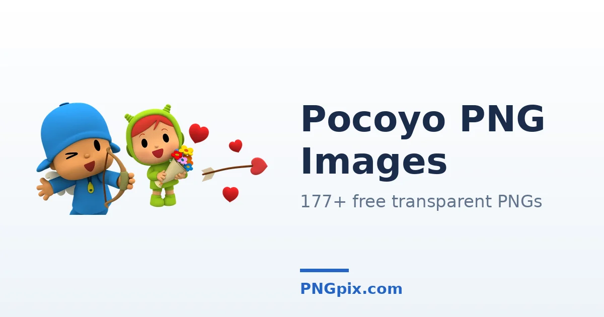 Pocoyo PNG images