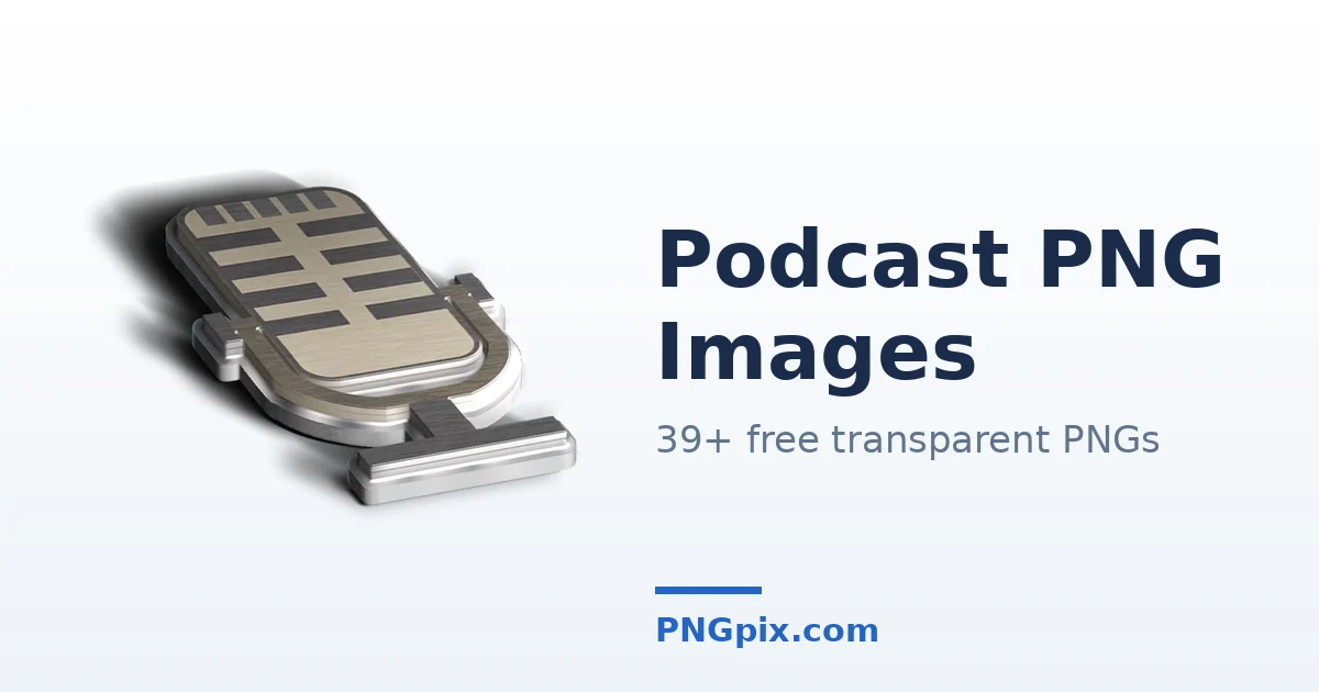 Podcast PNG images