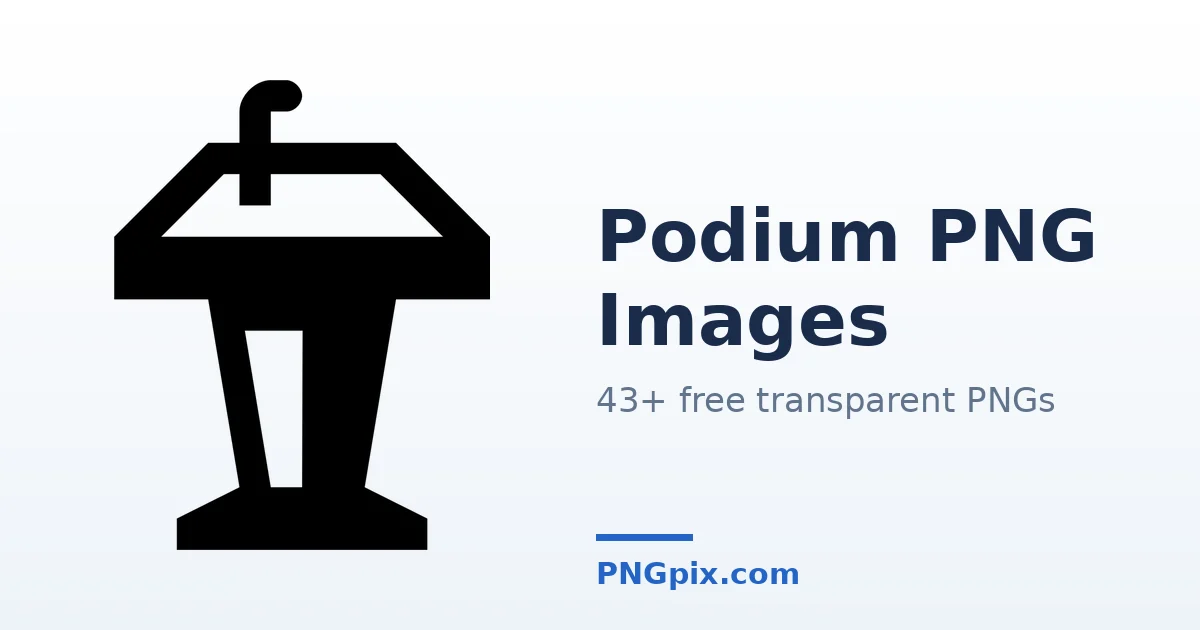 Podium PNG images