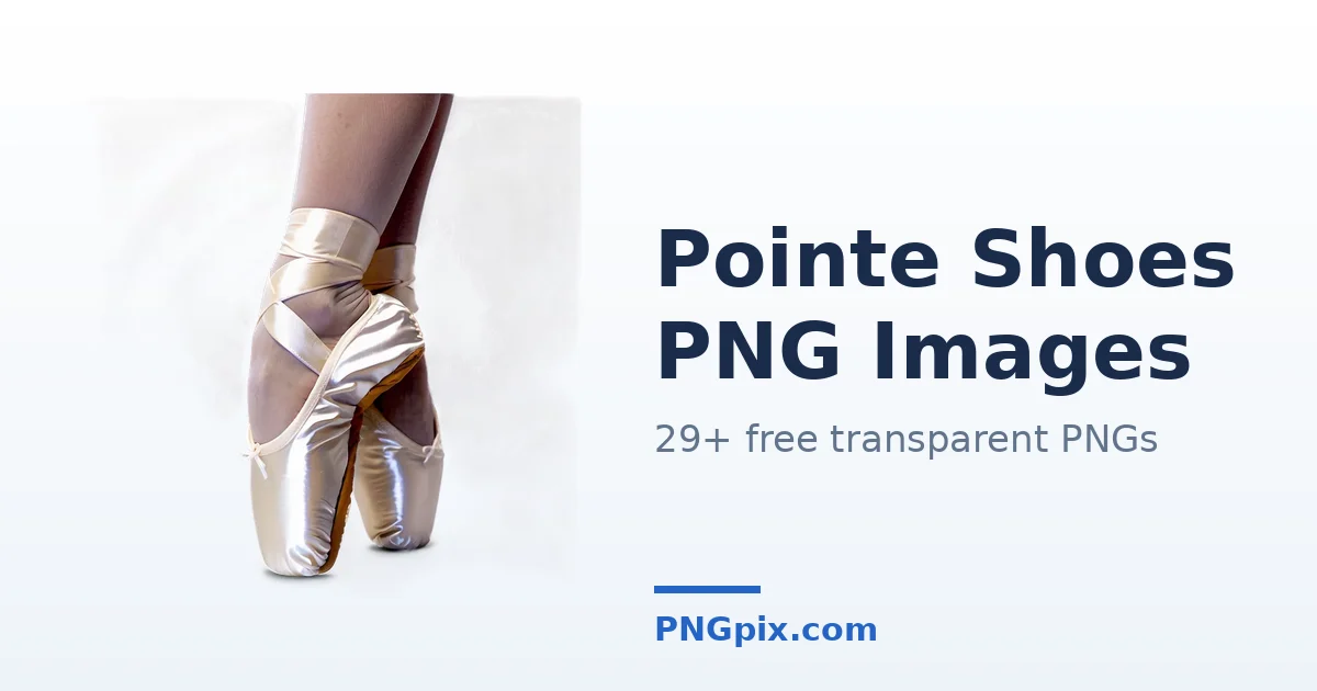 Pointe Shoes PNG images