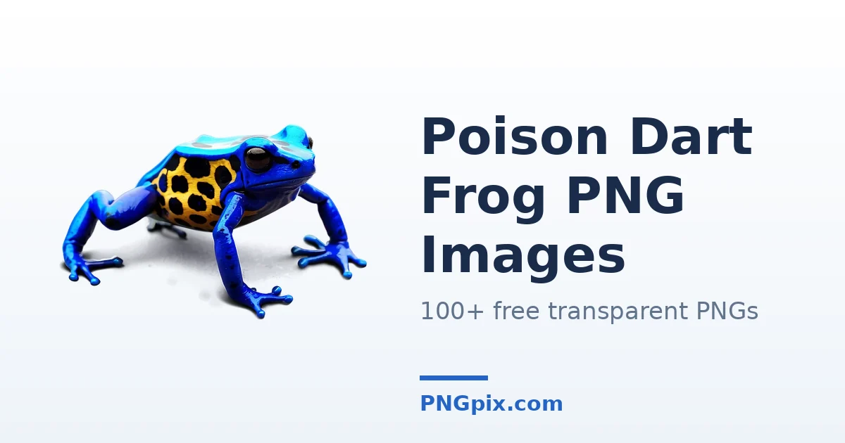 Poison Dart Frog PNG images