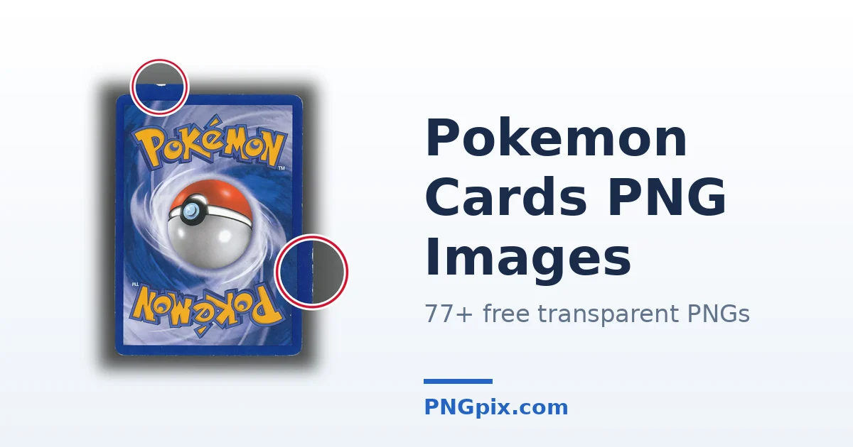 Pokemon Cards PNG images
