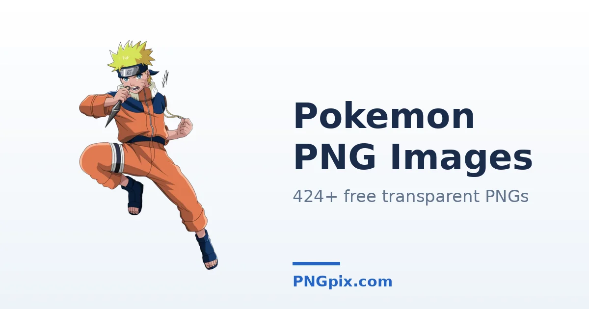 Pokemon PNG images