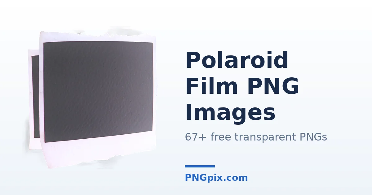 Polaroid Film PNG images