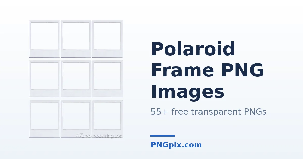 Polaroid Frame PNG images