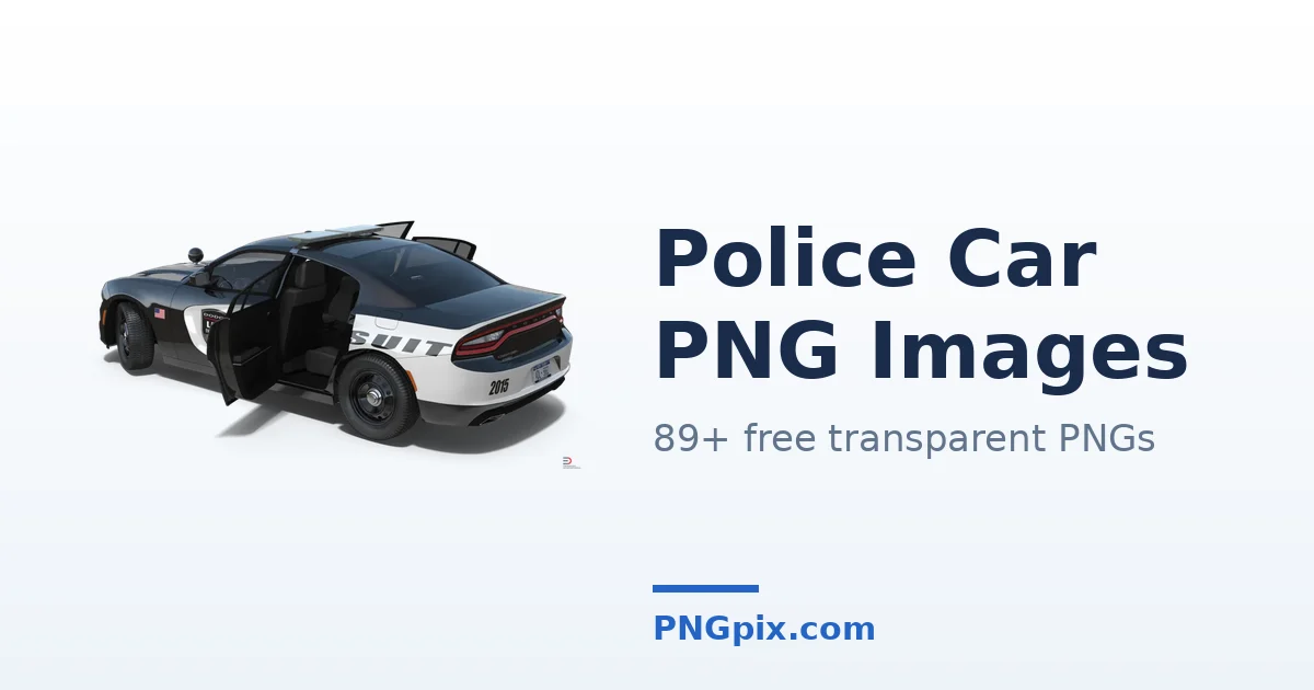 Police Car PNG images