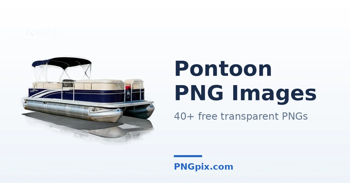 Pontoon PNG images