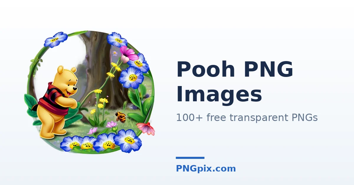 Pooh PNG images
