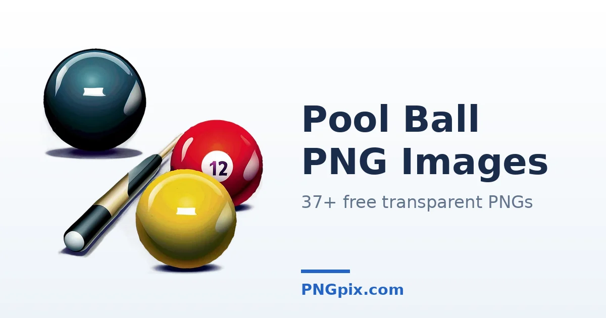 Pool Ball PNG images