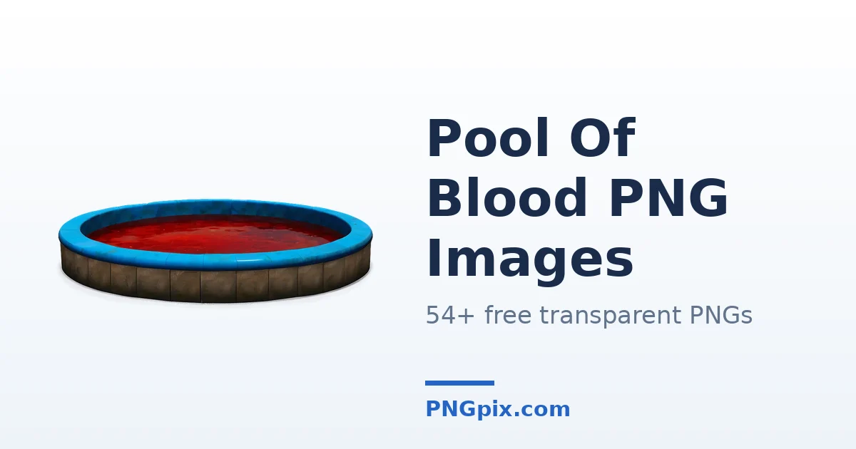 Pool Of Blood PNG images
