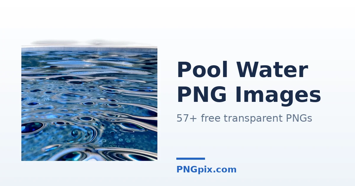 Pool Water PNG images