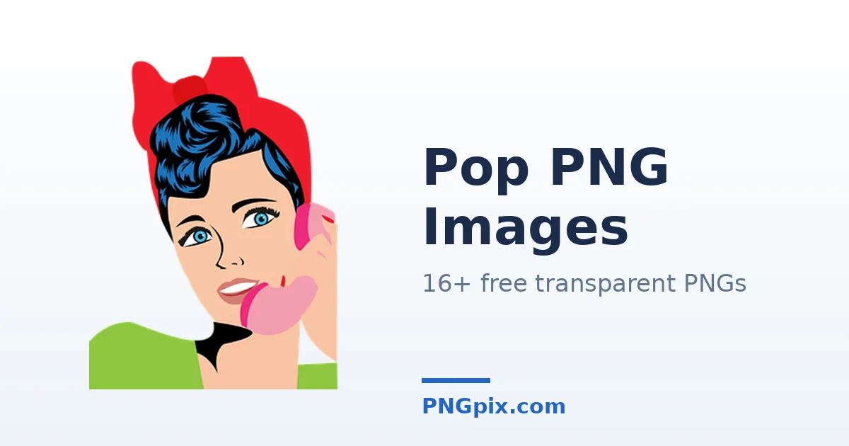 Pop PNG images