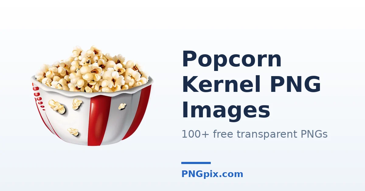 Popcorn Kernel PNG images