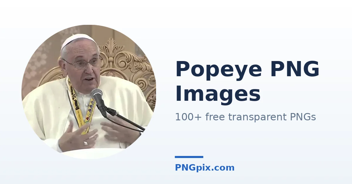 Popeye PNG images