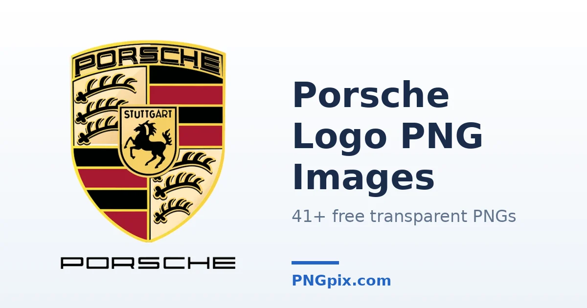 Porsche Logo PNG images