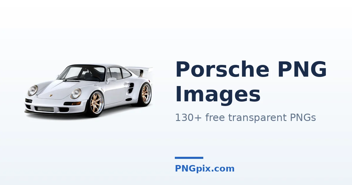 Porsche PNG images