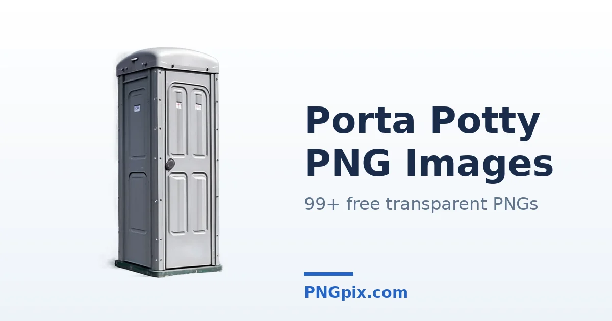 Porta Potty PNG images