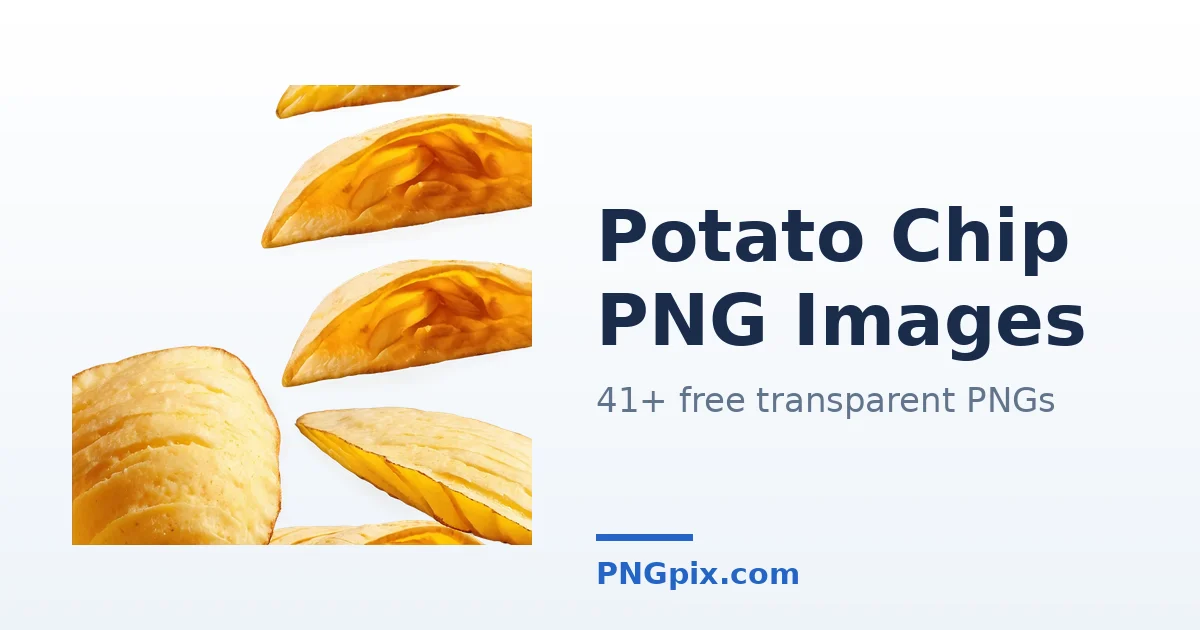 Potato Chip PNG images