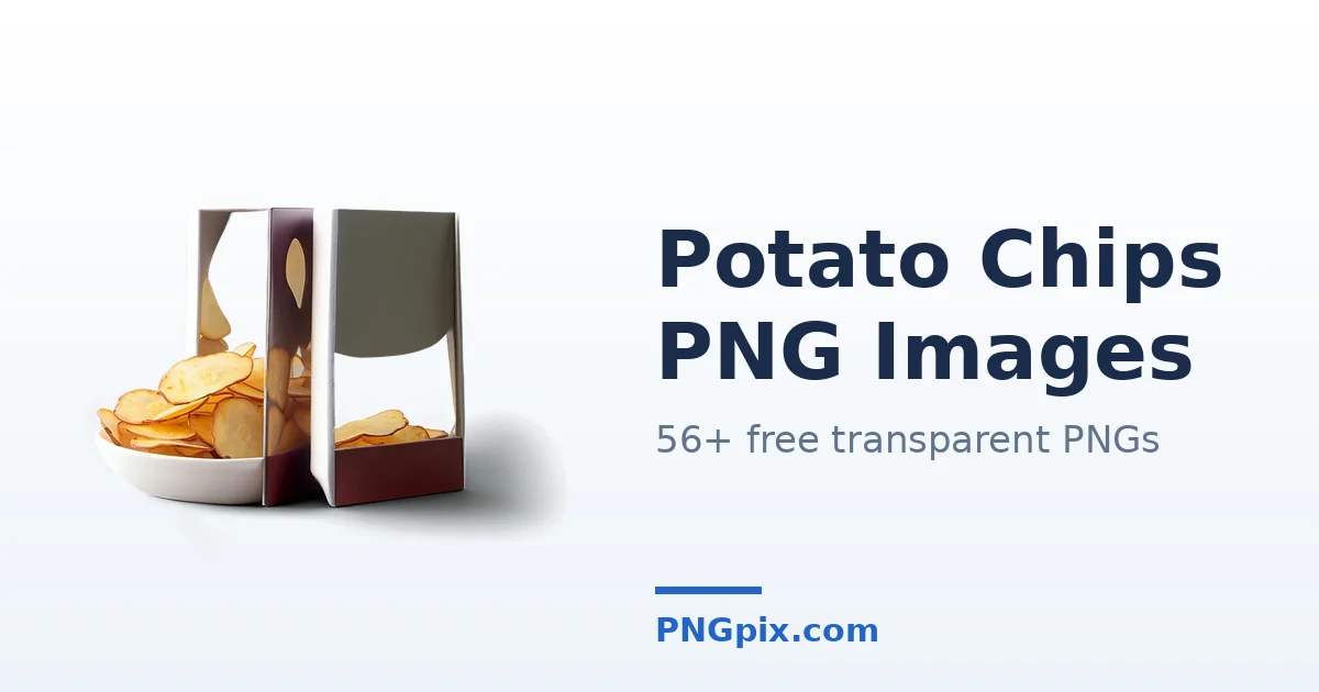 Potato Chips PNG images