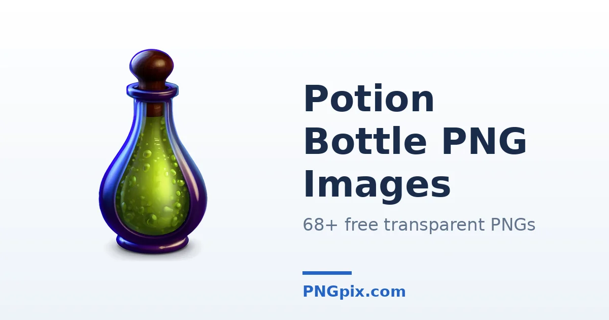 Potion Bottle PNG images