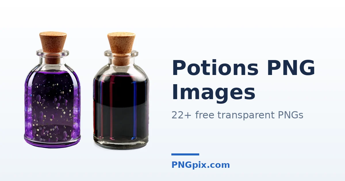 Potions PNG images