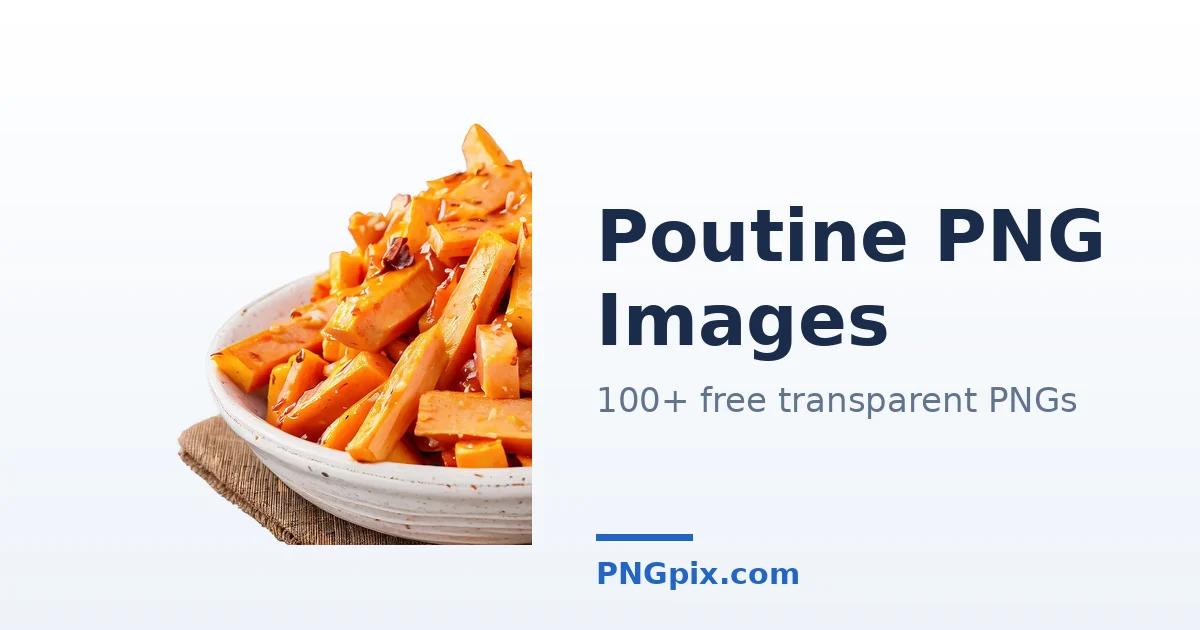 Poutine PNG images